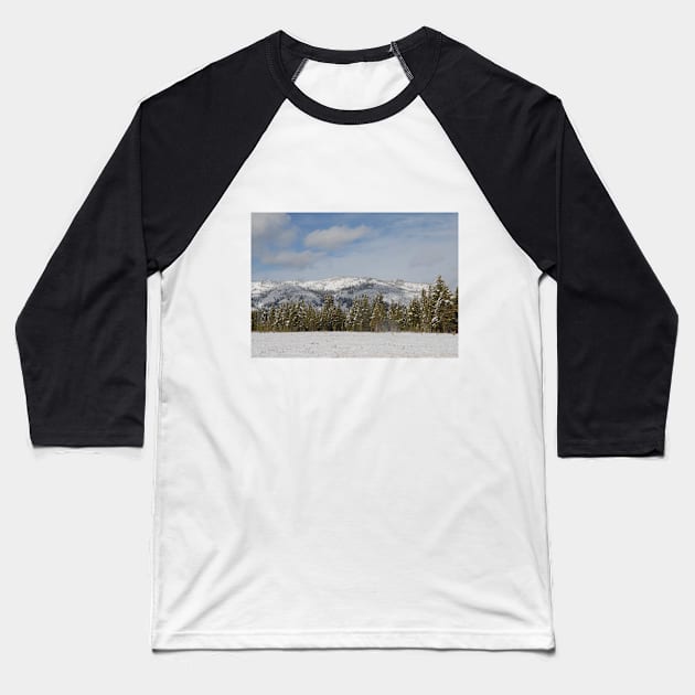 Winter Wonderland in Wyoming! Baseball T-Shirt by nancy.hajjar@yahoo.com